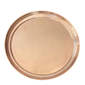 Platos de Servir de Cobre de la Más Alta Calidad, Plato de Servir de Cobre para Cena y Almuerzo, Plato de Servir de Metal en Oferta - Product Image 4