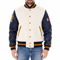 Veste universitaire personnalisée Brooklyn en satin noir, inspirée du basketball, OEM ODM, en laine et toile, col montant, coupe classique, automne