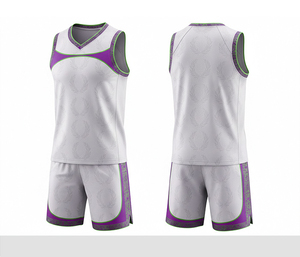 Tenue de basketball en gros pour jeunes, kit d'équipe personnalisé par sublimation, service OEM, vêtements de sport pour hommes et femmes - Product Image 1