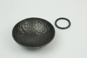ชามโลหะตกแต่งทำมือสำหรับรับประทานอาหารและตกแต่งบ้าน - Product Image 3