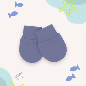 Manoplas para Bebé Transpirables de Algodón 95% Bambú, 5% Elastano, Protección Suave para las Manos de Recién Nacidos - Product Image 1