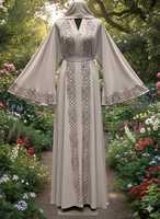 Nouvelle Abaya pour femme en polyester, style islamique turc traditionnel noir, magnifique, pour la prière et les fêtes d'hiver, longueur cheville, collection 2025 Dubaï