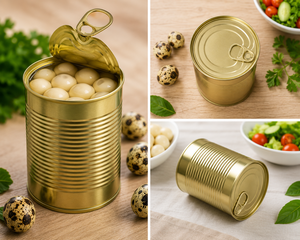 Delicious Canned Quail <b>Eggs</b> in Tin Ready-to-Use Culinary Grade Quail <b>Eggs</b> - Product Image 5