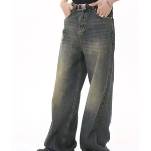 Pantalones Vaqueros de Verano para Hombre, Diseño Moderno, Tejido Recto, con Botones, Precio al por Mayor, Nueva Colección - Product Image 3