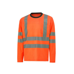 Camisas de Seguridad para Hombre, Impermeables, Transpirables, Lavables, de Alta Visibilidad y Seguridad, Material Spandex - Product Image 6
