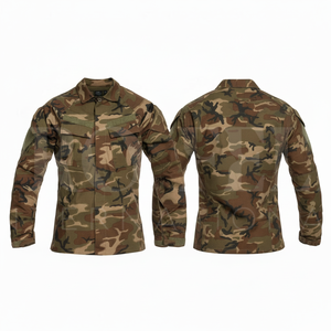 2026 New Latest <b>Camo</b> Style High Performance Stand Collar Jacket Multi Pocket Zipper Closure Outdoor Comfortable Jackets - Product Image 3