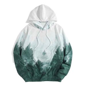 Sweat-shirts à capuche personnalisés de haute qualité pour hommes, écologiques, teints unis, coupe classique, grandes tailles, pour le printemps - Product Image 4