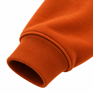 Sudadera con Capucha Naranja de Halloween para Mujer, con Gráfico de Gato Fantasma Negro, Oversize, de Forro Polar Ecológico y Transpirable, Talla 4XL, Casual, para Otoño - Product Image 3