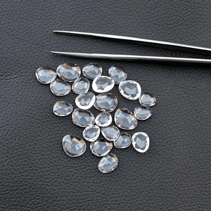 Haute qualité 8mm 10mm 12mm cristal naturel à facettes Talpe fantaisie forme Rose coupe pierre précieuse en vrac pour la fabrication de bijoux au coût d'usine - Product Image 5
