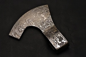 Cabeza de Hacha de Acero de Damasco Hecha a Mano, Proveedor Mayorista, Cabeza de Hacha Forjada a Medida, Suministro a Granel, EE. UU. y Europa - Product Image 3