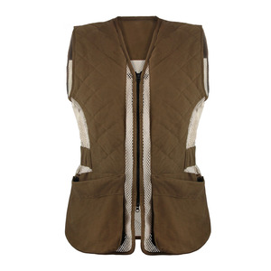 Custom Breathable Hunting Vest Multi Pocket Tactical <b>Shooting</b> Vest Lightweight Quilted Mesh Outdoor Hunting Jacket - Product Image 1