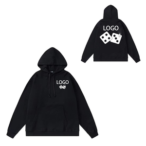 Sudadera con Capucha Unisex Blanca, Felpa, con Logotipo Estampado en la Parte Delantera, Estilo Casual, Transpirable, para Invierno - Product Image 4