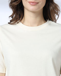 Camiseta de Mujer 100% Algodón, Verano, Moderna, de Alta Calidad Premium, 240 GSM, con Apliques, Transpirable y Ecológica - Product Image 6