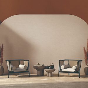 [GEUMZIN] Elbonita <b>PVC</b> Wallpaper Solid Series Fire Retardant Wallcovering ISO Certified Interior Decoration <b>Roll</b> - Product Image 2