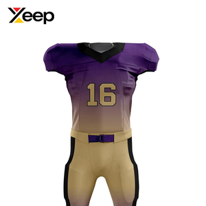 Xeep XC-AFU-36ฟุตบอลชายอเมริกันผู้ใหญ่โพลีเอสเตอร์ถ่ายเทความร้อนปรับแต่งได้คุณภาพสูง - Product Image 2