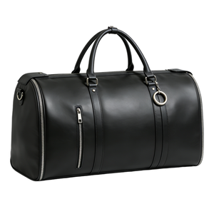 Sac de voyage en cuir véritable de créateur, sac de sport en cuir véritable, sac de voyage pour le fitness, vente en gros OEM - Product Image 2