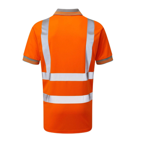 Camisetas Polo de Alta Visibilidad Personalizadas al por Mayor para Hombre, Camisetas Polo de Seguridad Reflectantes para Exteriores, Transpirables, para Trabajadores - Product Image 2