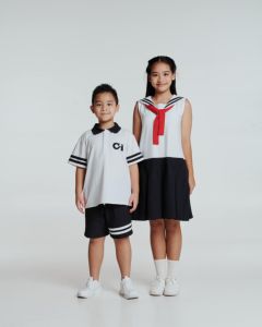 Ensembles pour bébé garçon Vêtements pour enfants 2 pièces 100% coton Broderie à la machine Chaiko House T-Shirt décontracté Polo 3 ans 14 ans Ensemble - Product Image 4