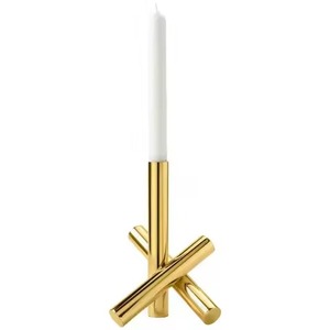 Support à bougies en métal moderne, élégant, pour table, centre de table, décoration de mariage, pièce d'appoint pour la maison - Product Image 4