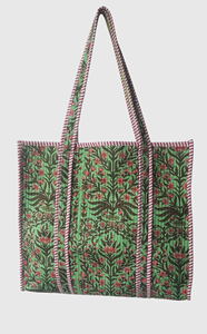 Sac fourre-tout en toile à motifs floraux bohèmes, ouvert en dessus, pour femmes, sac de shopping, utilisable toute l'année - Product Image 5