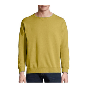 Men's Winter Hoodie Sweatshirt Polyester/Cotton Knitted Fabric Breathable Eco-Friendly Long Sleeve O-Neck <b>Design</b> Front Custom - Product Image 5