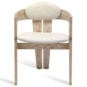 <b>Garden</b> <b>set</b> Teak Wooden Dining Chair with Durable Material and Upholstery Cushion for Home Furniture Decoration - Product Image 3