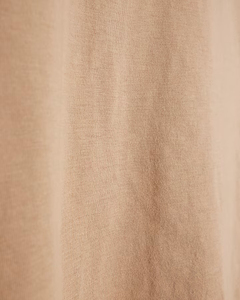 OEM/ODM Ensemble court brodé vintage 100 % coton léger pour femme, couleur unie, style urbain confortable - Product Image 1