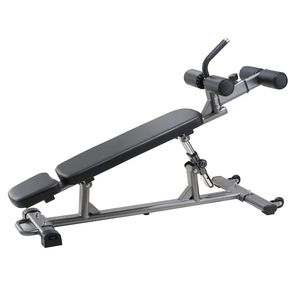 Panca Pieghevole Regolabile per Addominali con Maniglia per Crunch Inverso - Acciaio Resistente, Capacità 450 kg - Product Image 1