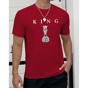 Camisetas Gráficas para Hombre, Cuello Redondo, Manga Corta, Estilo Casual, Ropa Urbana de Verano - Product Image 3