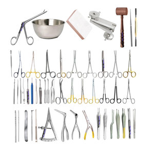Ensemble d'instruments chirurgicaux ORL manuels en acier inoxydable de haute qualité, 13 pièces, pour rhinoplastie et chirurgie plastique du nez - Product Image 1