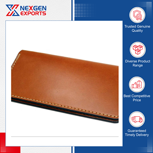 Cubierta de Cuero Personalizada Hecha a Mano para Chequera, Calidad Garantizada, Disponible en Cantidad al por Mayor a Precio de Mercado con Descuento - Product Image 2