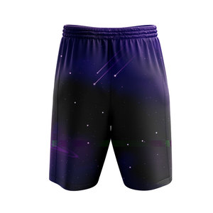 Short de sport en polyester tricoté de haute qualité, imprimé graphique, entrejambe de 5 pouces, pour homme, été, basketball, personnalisable, en mesh. - Product Image 2