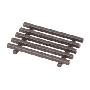 Bathroom Accents Modern Metal Brown Color Rectangle Plat Dry Cleaning <b>Shower</b> Dish Storage Holder Soap <b>Tray</b> - Product Image 1