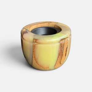 Quemador de Incienso Redondo de Resina y Madera Hecho a Mano, Soporte para Bakhoor, Difusor Aromático Mabkhara para Decoración del Hogar por Wonder Overseas - Product Image 3