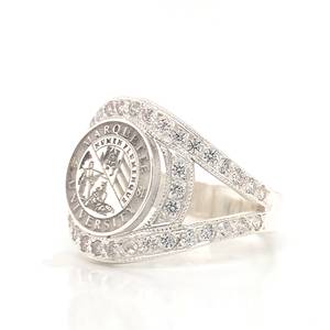 Anillo Escolar BOJ 080, Anillo Universitario y de Colegio, Anillo de Graduación para Mujer, Anillo Personalizado con Año de Graduación, Anillo en Oferta a Bajo Precio - Product Image 4