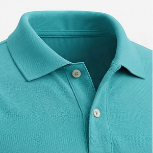 เสื้อโปโลชายแบบเรียบ ไม่มีลาย รับผลิตแบบ OEM ออกแบบโลโก้เองได้ มีลายทาง ผ้าฝ้าย ไซส์ใหญ่ สีตามสั่ง สำหรับฤดูร้อน สวมใส่สบายๆ แบบลำลอง หรือแบบกีฬา - Product Image 4