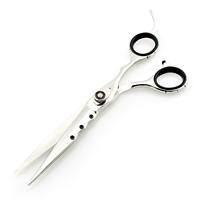 Ciseaux de coiffure professionnels faits à la main en acier inoxydable japonais 53-54 HRC, lame de rasoir pour droitiers, pour hommes et femmes