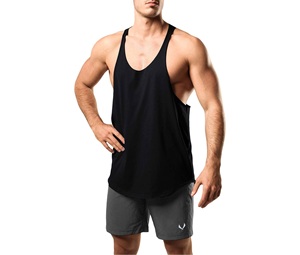 Wholesale 100% Cotton Casual <b>Knitted</b> Men's Sleeveless <b>Tank</b> <b>Tops</b> Eco-Friendly Quick Dry Anti-Pilling Fitness Sport Wear Custom - Product Image 1