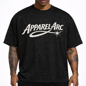 Camiseta con Pedrería en Toda la Superficie para Hombre, Camiseta de Algodón Estilo Urbano, Logotipo Personalizado, Fabricante OEM - Product Image 3