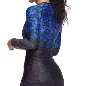 Compression Rash Guard Men's <b>Tight</b>-Fitting <b>Skin</b> Breathable Eco-Friendly Spandex/Polyester Long Sleeve Bodybuilding Tops Fortleo - Product Image 6