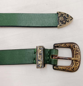 Cinturón de Cuero Genuino para Hombre, de Alta Calidad, para Oficina, Negocios y Uso Formal, con Hebilla Resistente - Product Image 2