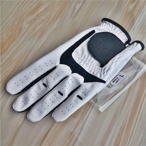 Guantes de Golf Premium de Piel Cabretta, Dedos Completos, Elásticos, Ligeros, para Mano Izquierda, Logotipo Personalizado, Antideslizantes, Transpirables, Deportivos, para Exteriores - Product Image 3