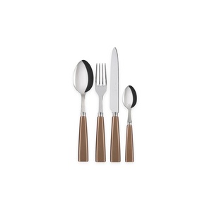 Ensemble de couverts de luxe modernes en acier inoxydable de haute qualité avec manches en os blanc, vaisselle de table pour usage domestique – Vente chaude - Product Image 6