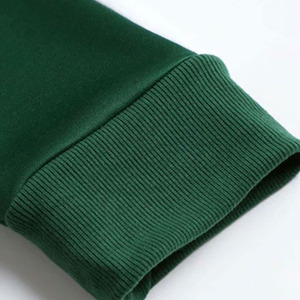 Unisex Green Winter Tracksuit Full Zip Long Sleeve Set Four-Way Stretch Lightweight Quick Dry with Side Pockets - Product Image 4