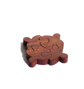 Sous-verre en bois puzzle, décoration de table, résistant à la chaleur, à prix avantageux - Product Image 2