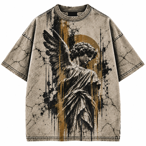 Wholesale New Design <b>Men</b> Acid Washed t <b>Shirt</b> Plain 100% Cotton Blank Top Quality Made Good Material Acid Wash T <b>Shirts</b> - Product Image 1