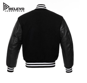 Chaqueta Varsity Personalizada para Hombre, Estilo Urbano, Chaqueta de Béisbol con Logotipo, Bolsillos Ocultos, Ropa de Invierno - Product Image 2