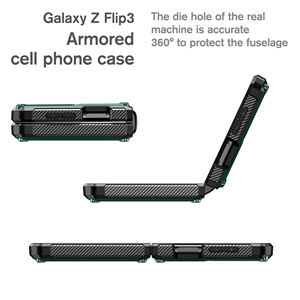 Étui de protection en TPU de luxe pour téléphones mobiles Galaxy <span class=keywords><strong>Z</strong></span> Flip3/<span class=keywords><strong>4</strong></span>/5 et Fold 3/<span class=keywords><strong>4</strong></span>/5 - Product Image 3