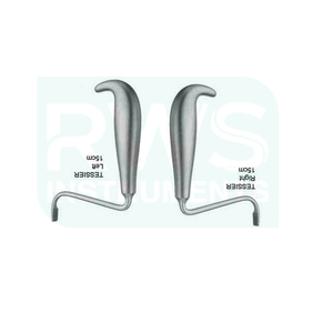 RWS INSTRUMENTS Rétracteur chirurgical dentaire RWS-DPI-4846 17 cm Manuel Argent Acier inoxydable de classe I Certifié CE 4 positions de mâchoires - Product Image 2
