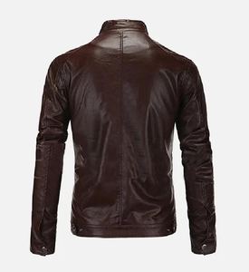 Chaqueta de Cuero Personalizada para Hombre, Chaqueta de Motociclista de Moda Premium, Fabricante, Suministro de Calidad, Mejor Precio - Product Image 3